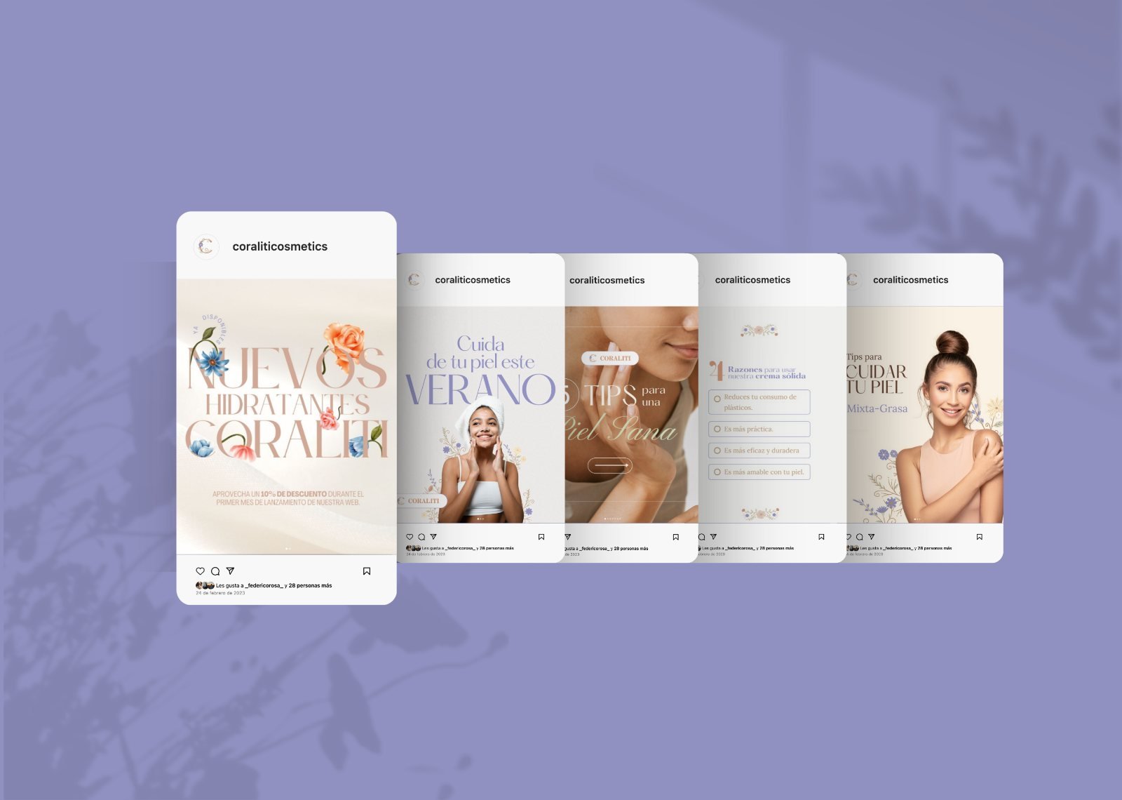 Coraliti social media