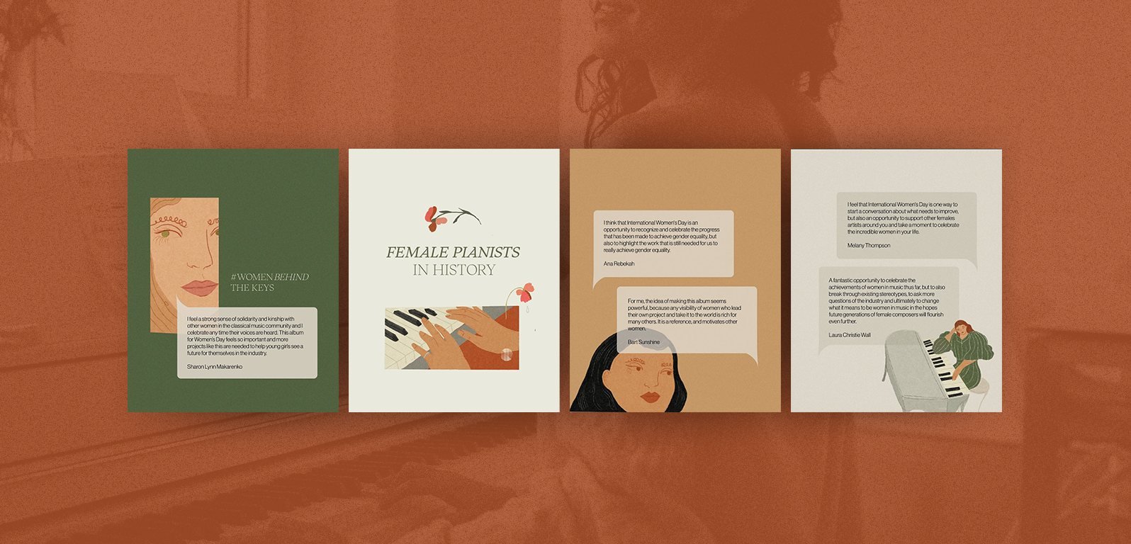 Campaign visuals